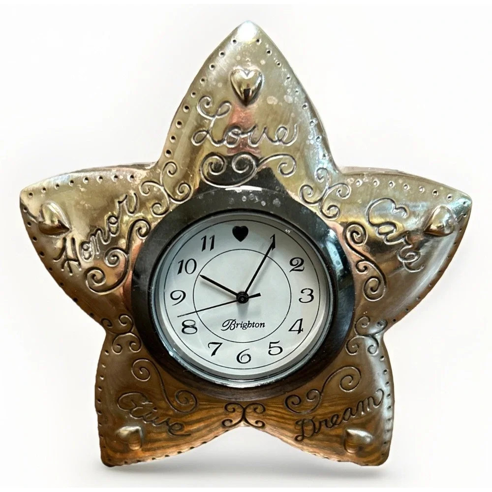 Brighton Wishing Star Desk Clock